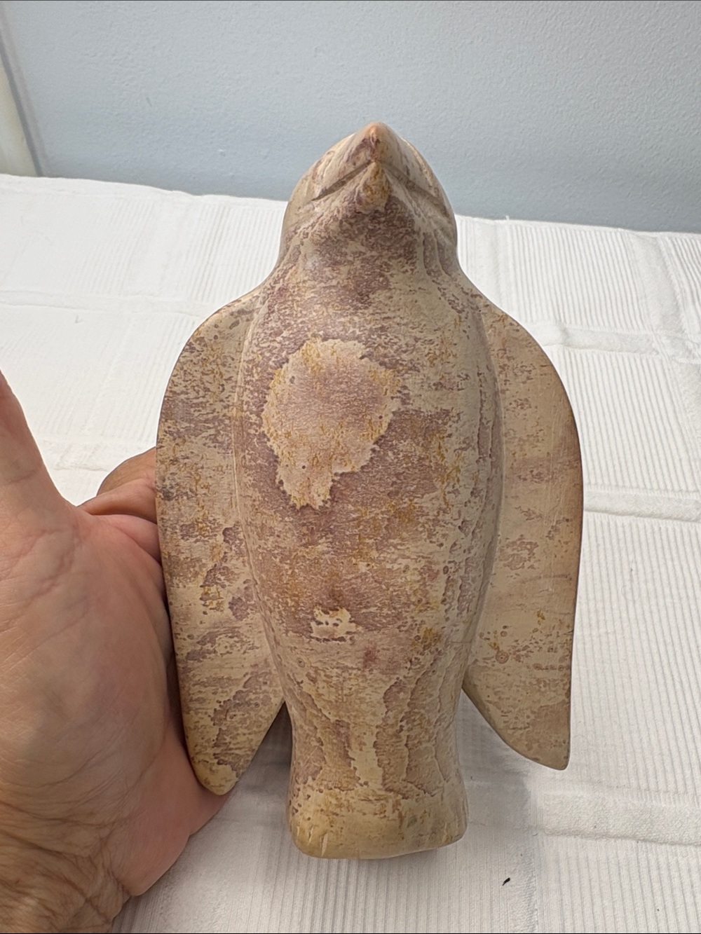 Hand Carved Soapstone Penguin Figurine - Picture 5 of 7